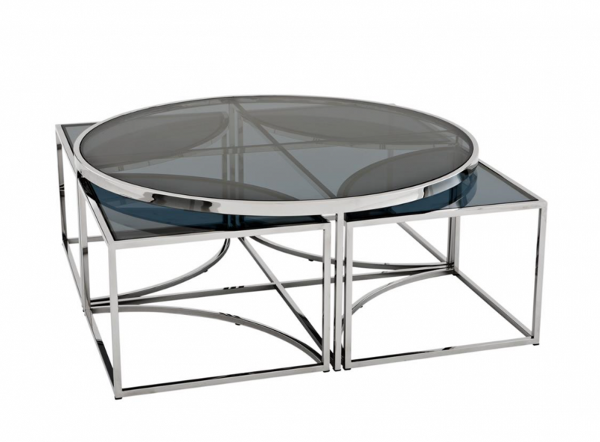 Art Deco Luxus Couchtisch - Wohnzimmer Salon Tisch - Luxus Qualität