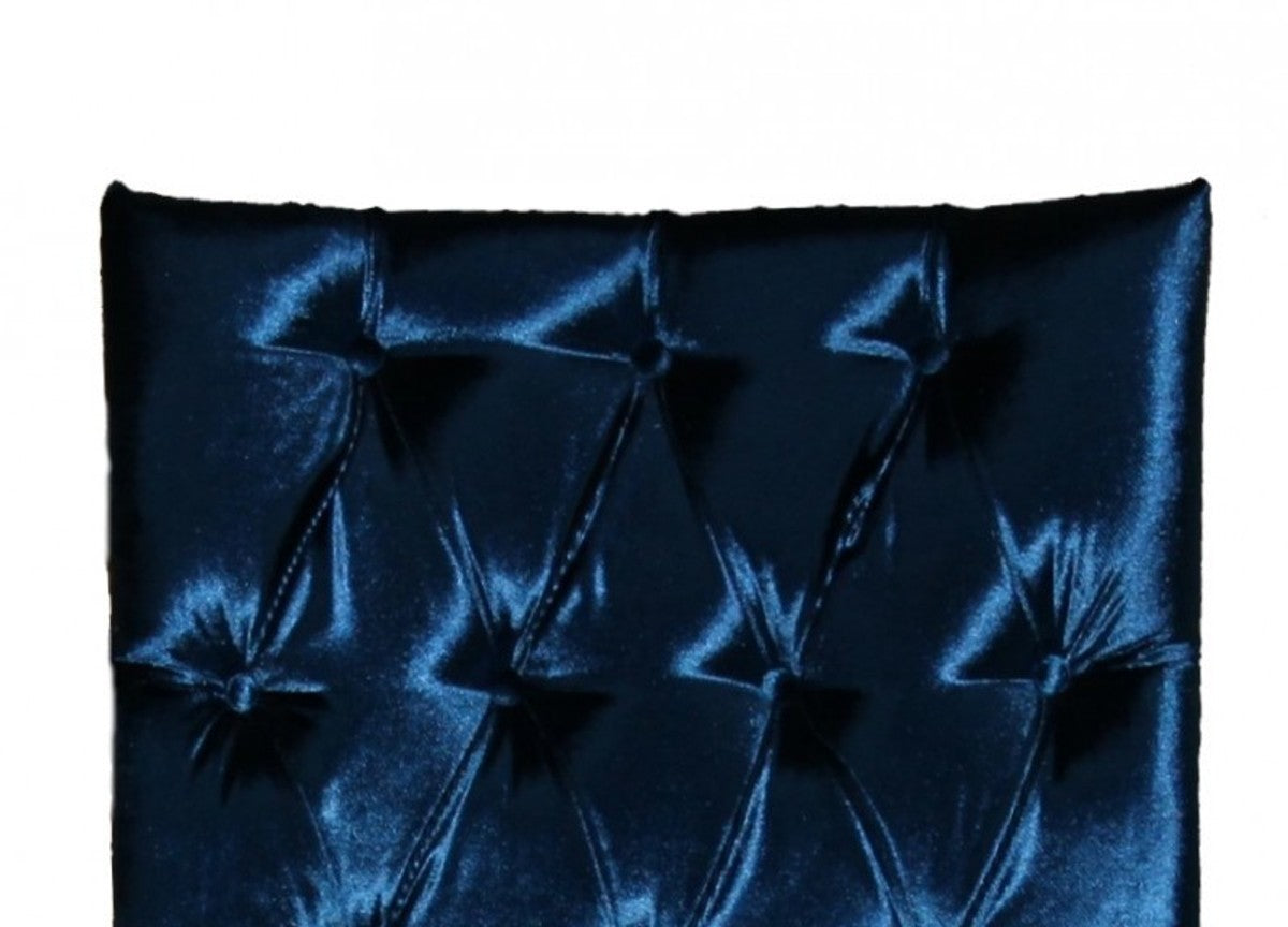 Barock Esszimmer Stuhl Blau - Designer Stuhl - Luxus Qualität GH