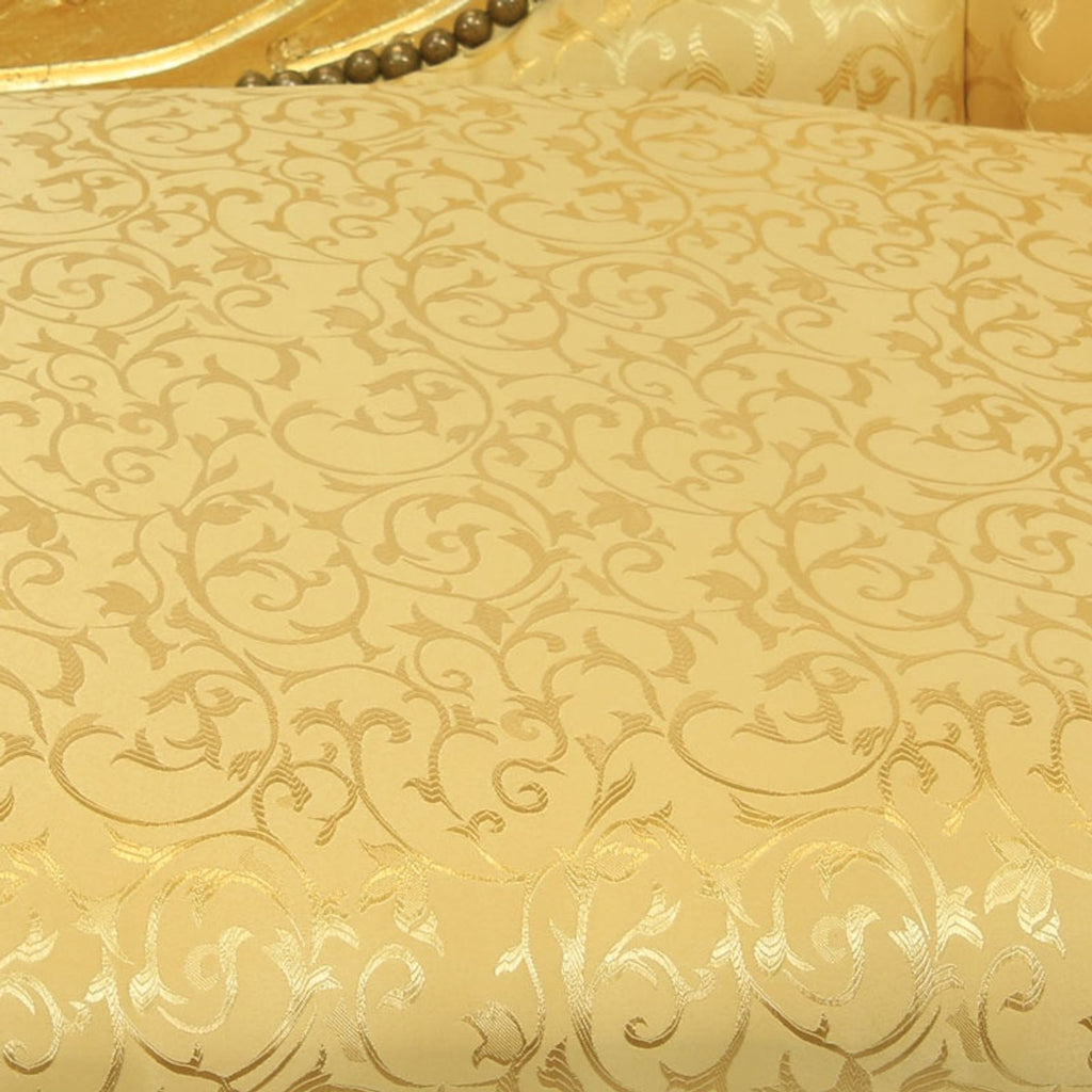 Barock Chaiselongue Gold Muster / Gold - Barock Möbel - Recamiere Liege