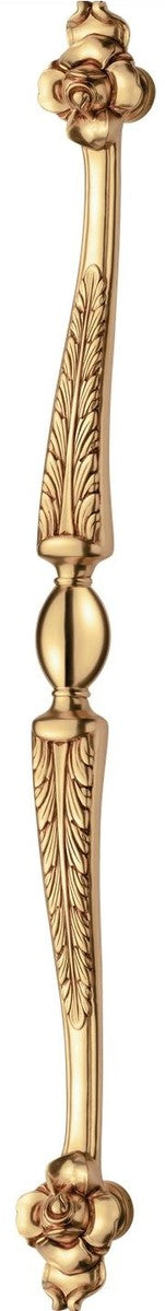 Barock Messing Türgriff Set Französisches Gold 7,2 x 85 cm - Edel & Prunkvoll