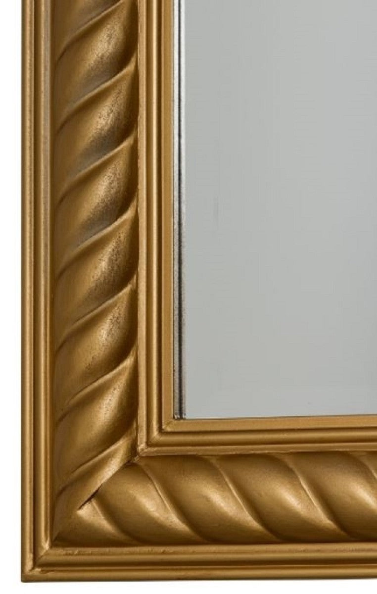 Barock Spiegel / Wandspiegel Antik Gold 62 x H. 82 cm - Möbel im Barockstil