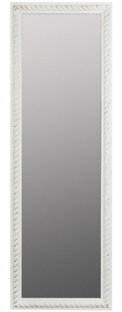 Barock Wandspiegel Antik Weiß / Gold 62 x H. 187 cm - Barock Spiegel