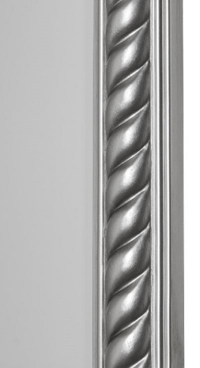 Barock Spiegel / Wandspiegel Antik Silber 62 x H. 82 cm - Möbel im Barockstil