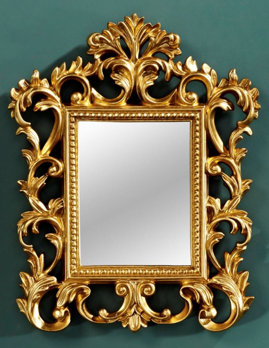 Barock Wandspiegel Gold 40 x H. 50 cm - Barockstil Möbel