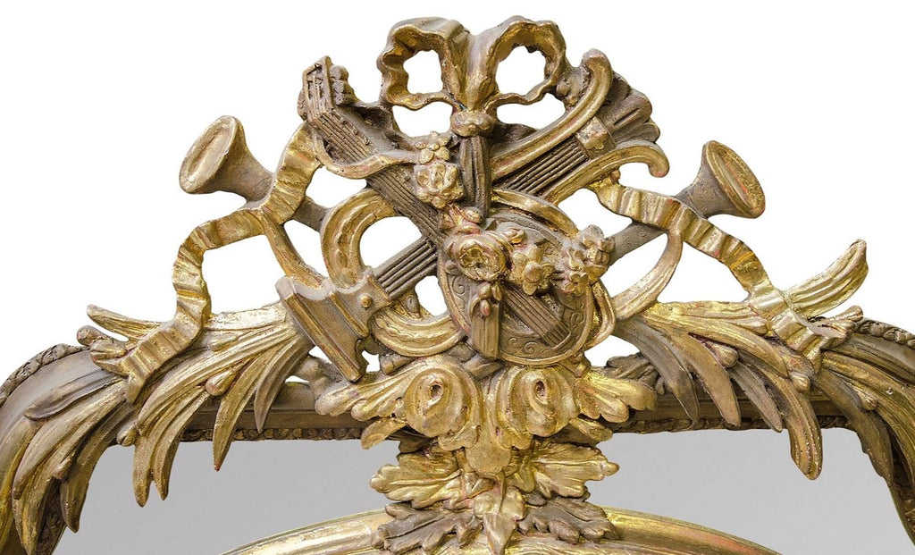 Barock Wandspiegel Gold 107 x H. 107 cm - Edel & Prunkvoll