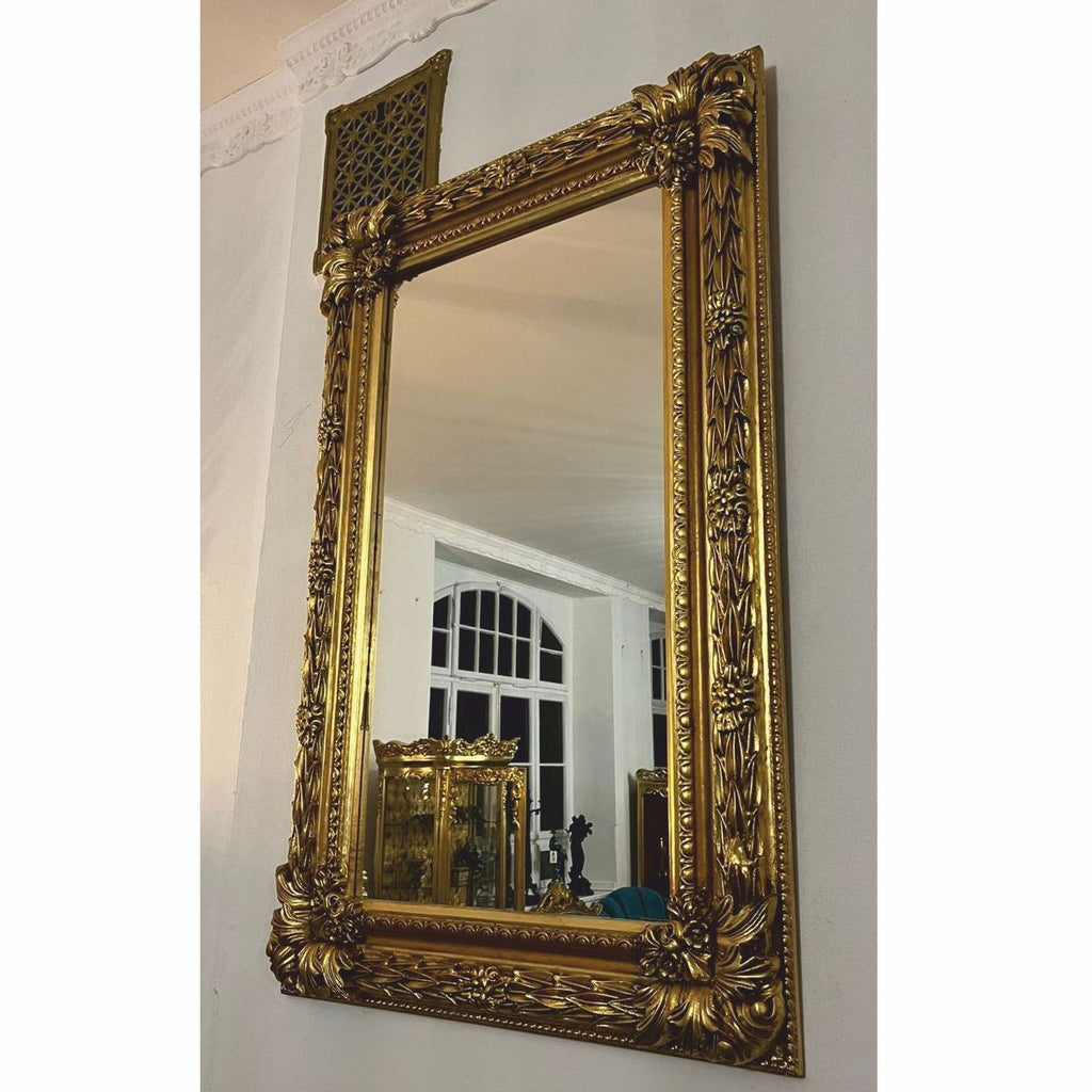 Barock Spiegel Gold H. 146 cm - Prunkvolle Barock Möbel