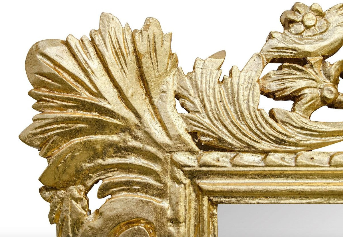 Barock Wandspiegel Gold 115 x H. 202 cm - Barockstil Spiegel Antik Stil Möbel