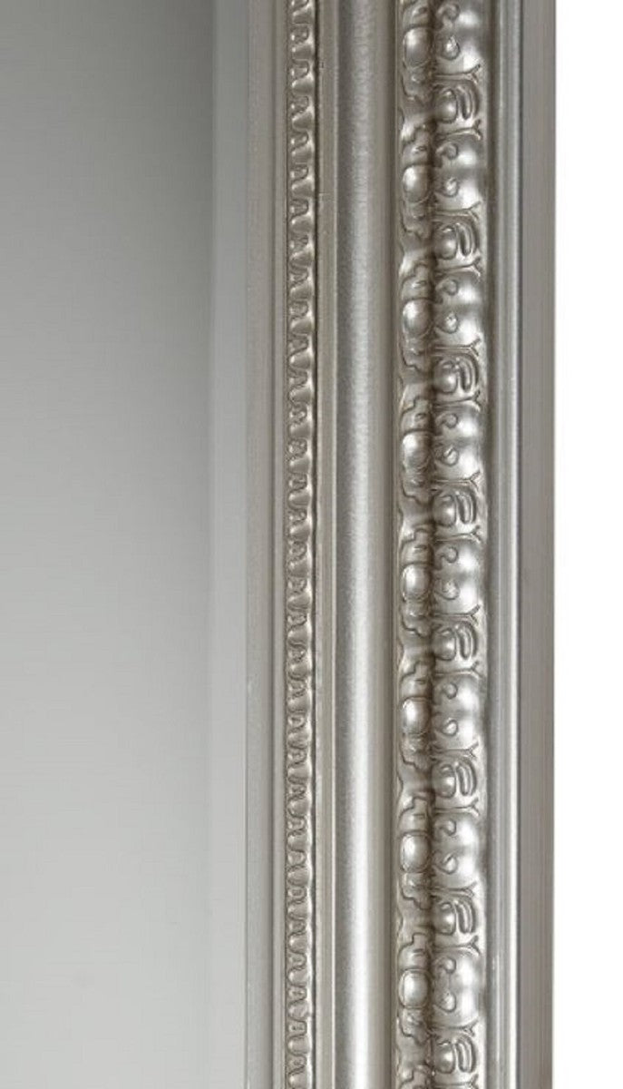 Barock Wandspiegel Silber 65 x H. 190 cm - Möbel Barockstil