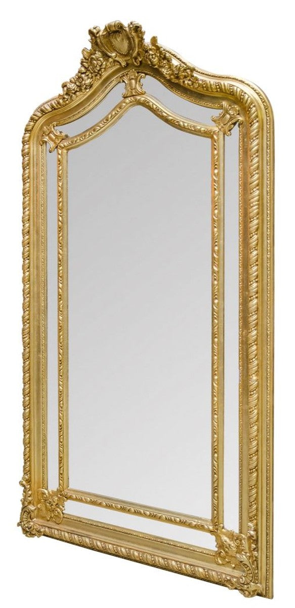 Barockstil Wandspiegel Gold 108 x H. 200 cm - Edel & Prunkvoll