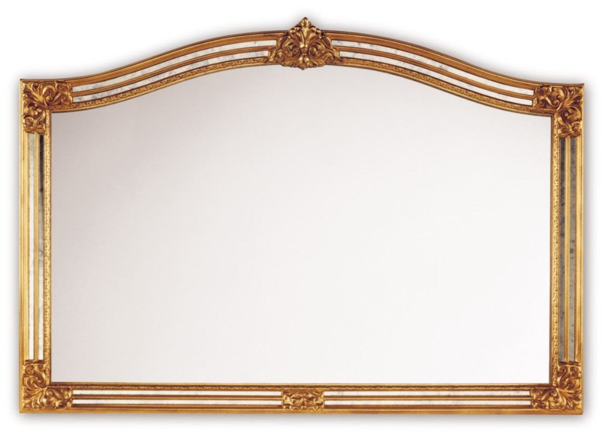 Barockstil Wandspiegel Gold 129 x H. 89 cm - Hotel & Restaurant Möbel