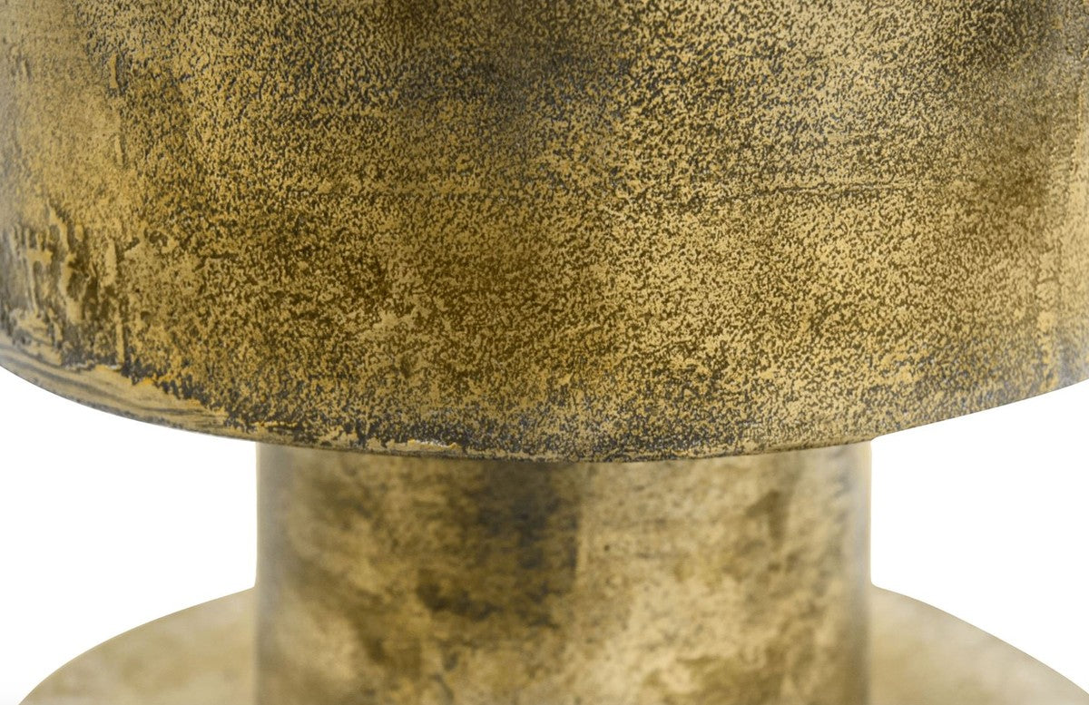 Beistelltisch Antik Gold 51,5 x H. 47,5 cm - Wohnzimmertisch