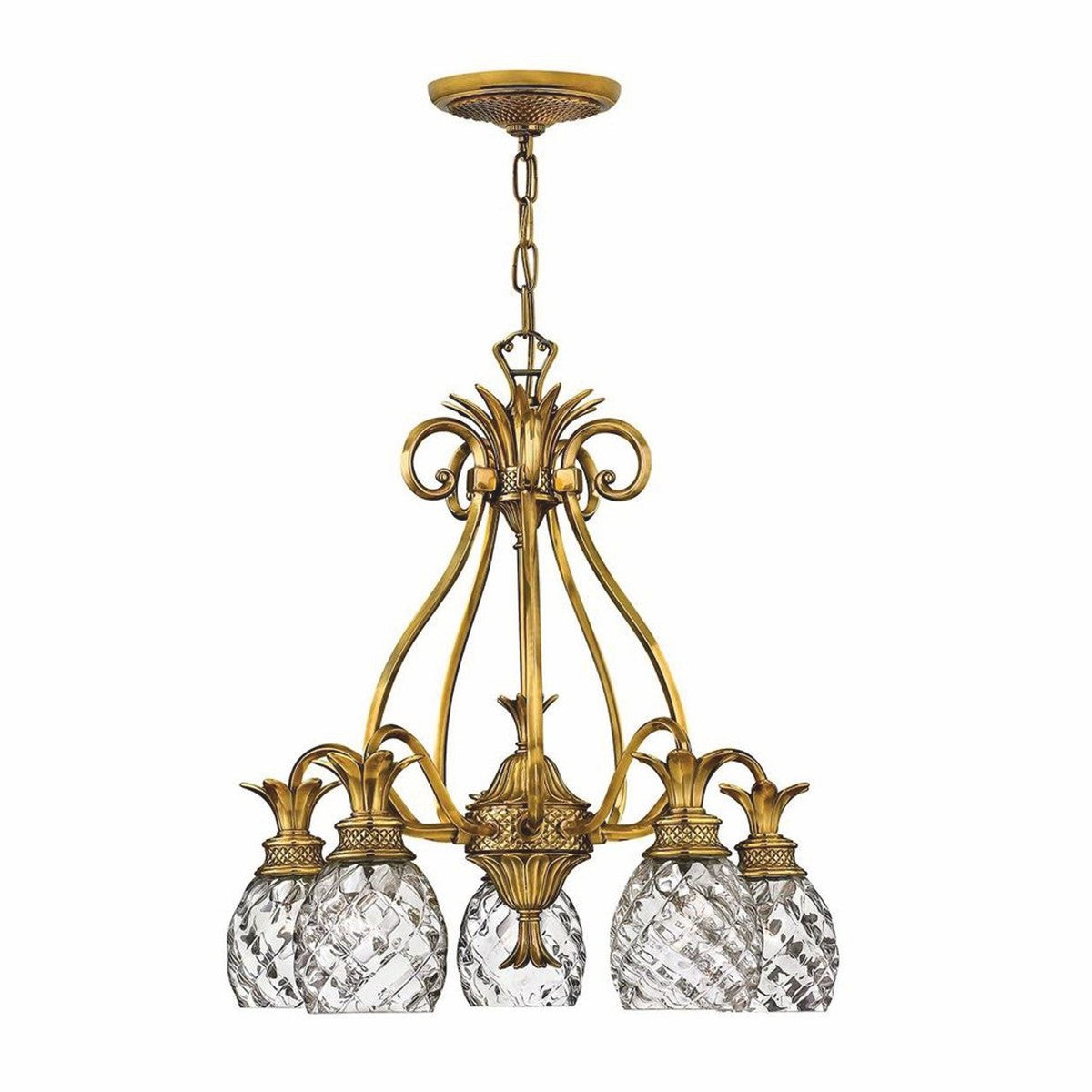 Luxus Barock Messing Kronleuchter Bronze Ø 56 x H. 62,2 cm