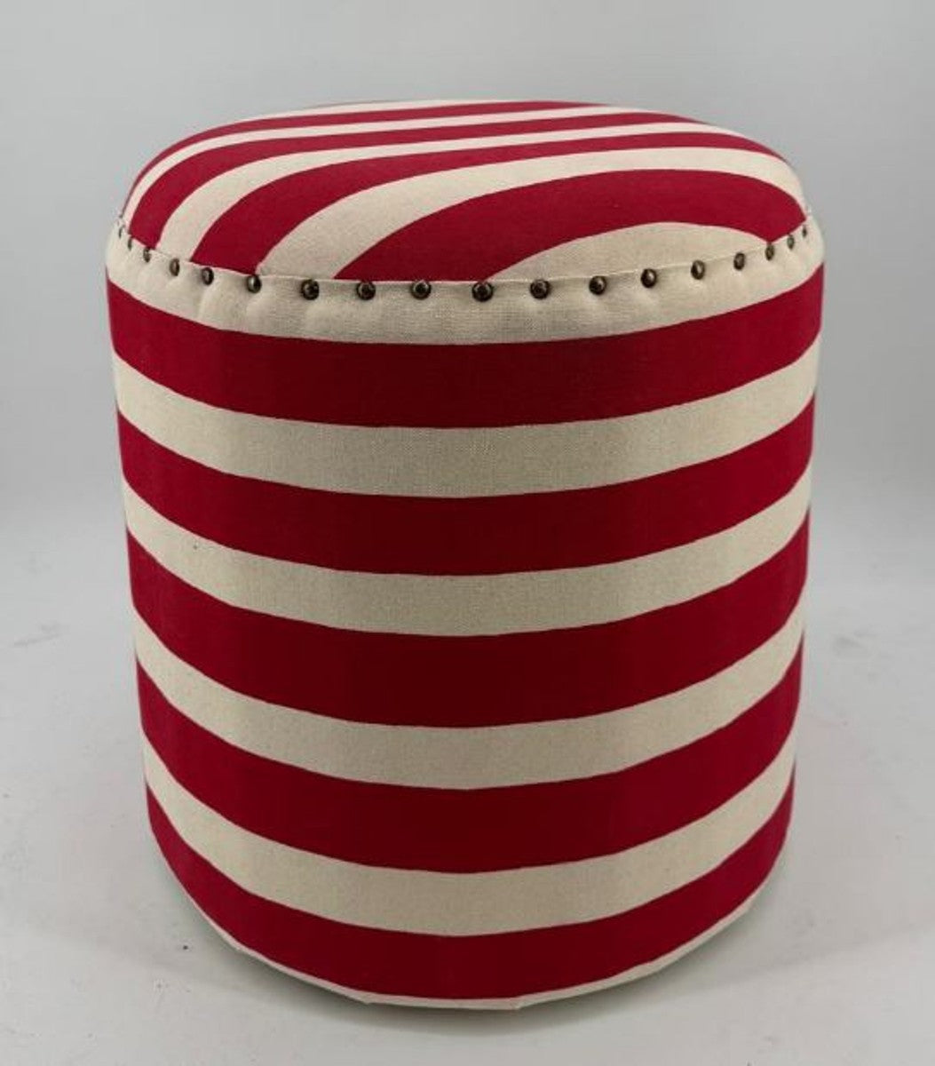 Hocker mit USA Design - Runder Sitzhocker mit amerikanischer Flagge