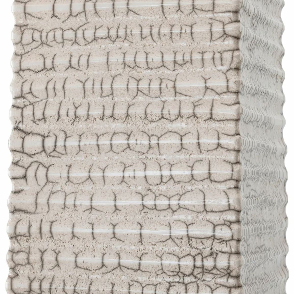 Luxus Keramik Stehleuchte mit Lampenschirm Antik Weiß / Beige H. 165 cm