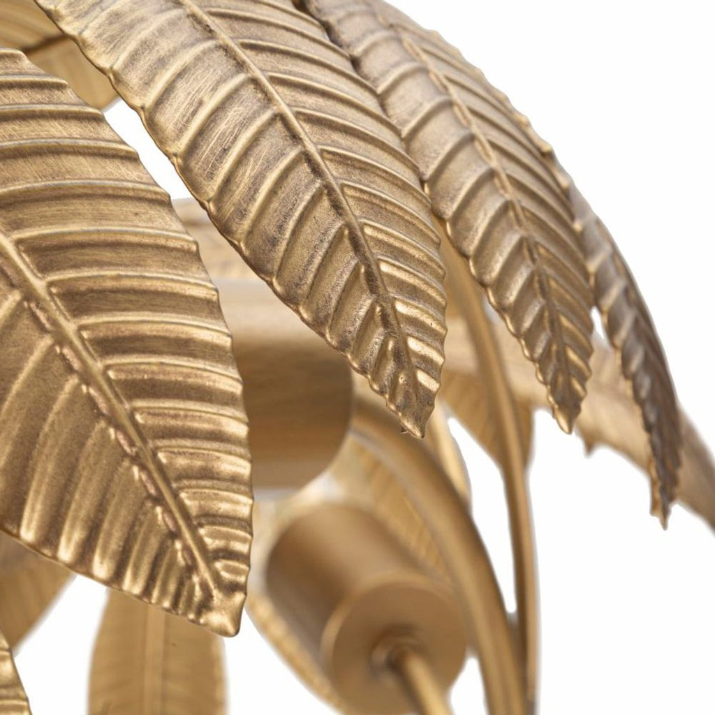 Luxus Metall Tischleuchte Messing H. 81 cm - Luxus Leuchten