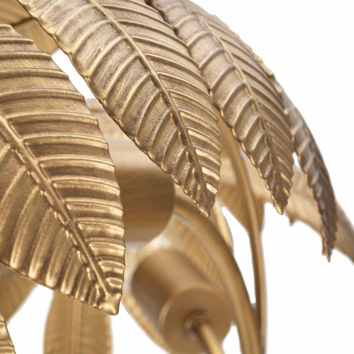 Luxus Metall Tischleuchte Messing H. 81 cm - Luxus Leuchten