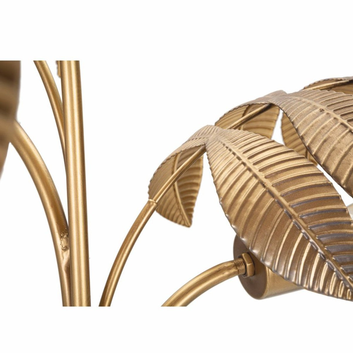 Luxus Metall Tischleuchte Messing H. 81 cm - Luxus Leuchten