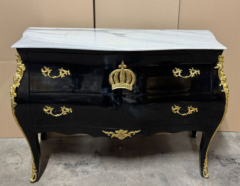 Pompöös by Barock Kommode mit Marmorplatte - designed by Harald Glööckler