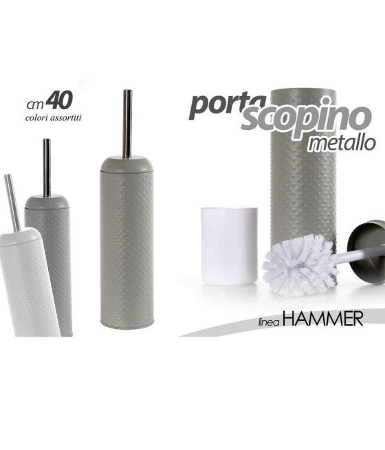 Accesorios de vidrio para soporte de taza Baño 2 agujeros Grey Silver contenedor 79893