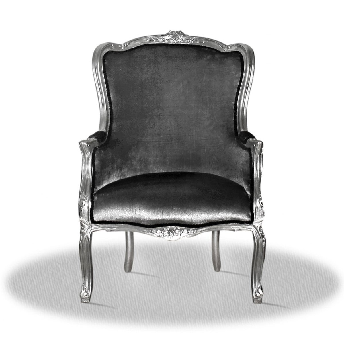 Barock Sessel 70 x 65 x H. 100 cm - Antik Stil Sessel