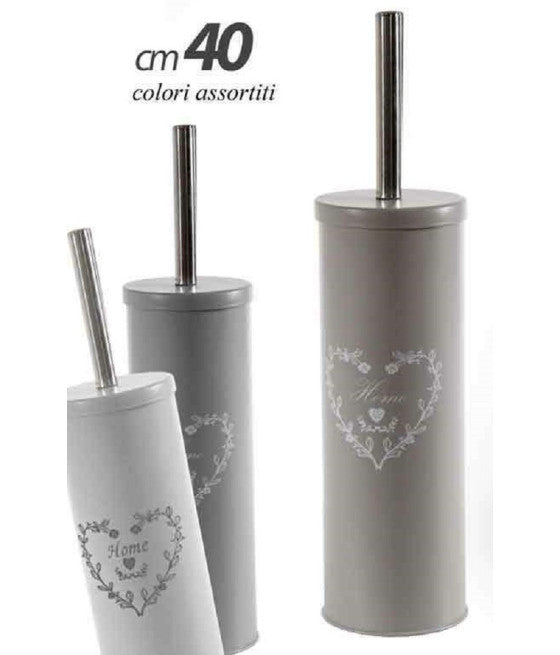 Soporte para soporte de cepillo con inodoro inodoro Aseo de aceite de petróleo plateado 69484