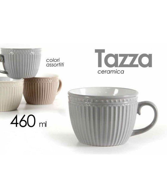 Set de 6 piezas Taza de café Taza de café con cuchara lisa 100 ml de café 818059