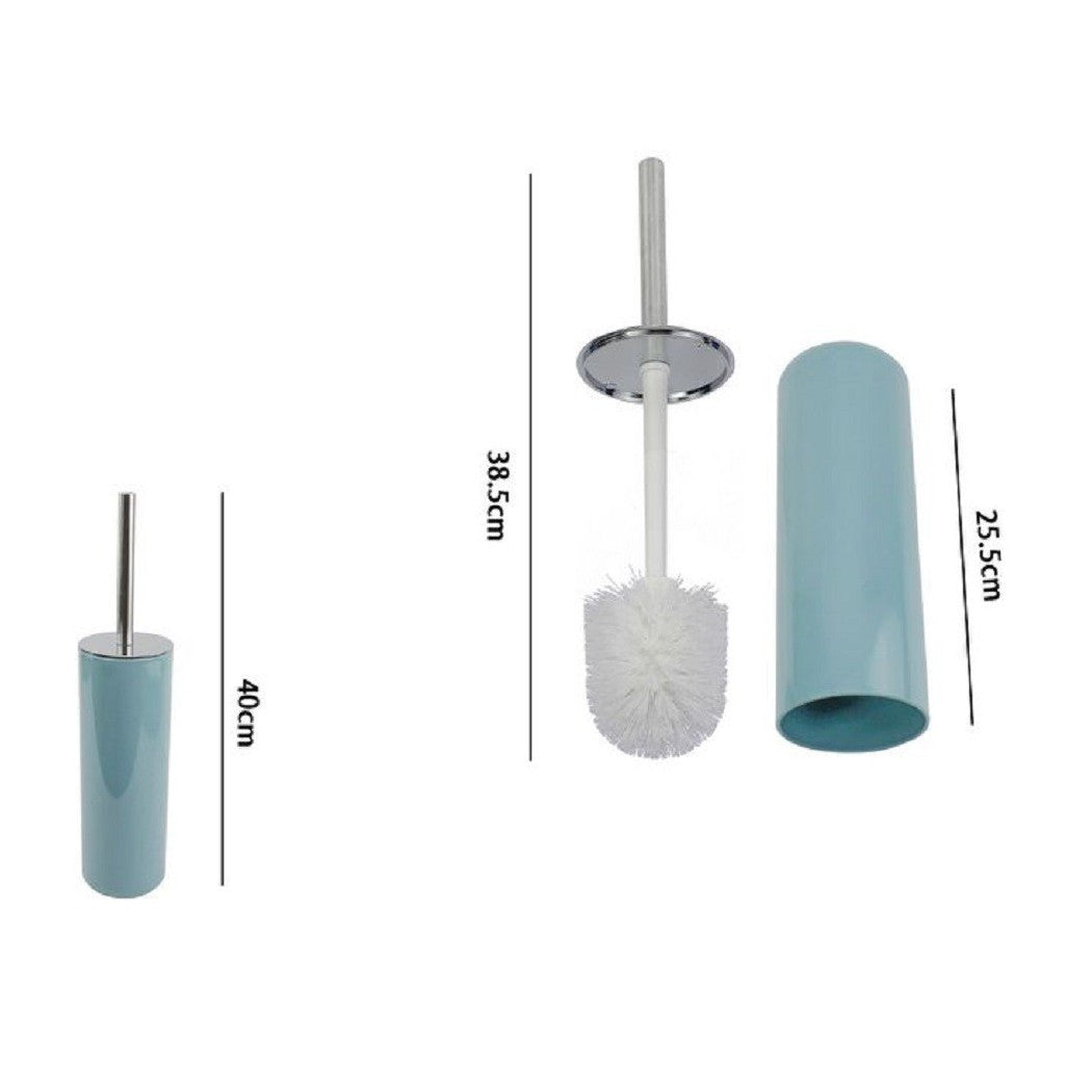 Soporte para soporte de cepillo con inodoro inodoro Aseo de aceite de petróleo plateado 69484